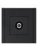 ТВ-розетка проходная IEK Forte&Piano FP-A10-P-K02 черный фото 3