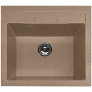 Мойка кухонная GRANFEST QUADRO GF-Q-561 топаз