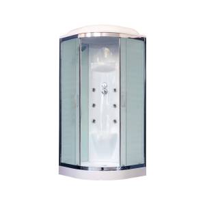 Душевая кабина Royal Bath RB90HK7-WC-CH с низким поддоном, с сиденьем