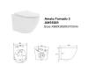 Унитаз подвесной Taliente Amato Tornado 3 AM55003 безободковый, с сиденьем микролифт фото 7