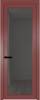 Межкомнатная дверь Profil Doors 1 AGP цвет профиля Красный антрацит, стекло безопасное 6 мм тонированное 800x2000