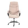 Кресло компьютерное Tetchair Oreon metalBL 25041 бежевый, велюр фото 5
