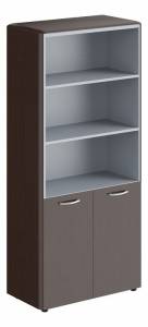 Стеллаж комбинированный Skyland Dioni 00-07021741, 7021741, DHC 85.5 Венге Магия