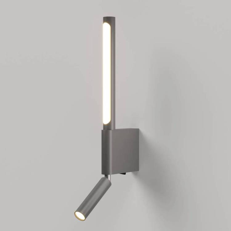 Настенный светодиодный светильник Elektrostandard Sarca 40111/LED графит 4000К