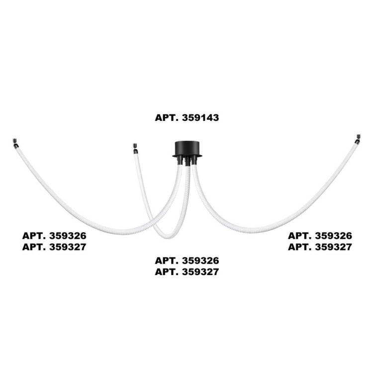 Светодиодный светильник «ГИБКИЙ НЕОН» Novotech Konst Ramo 359327