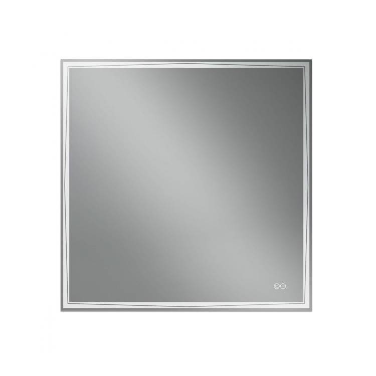 Зеркало с подсветкой и подогревом Art&Max Firenze 800x800" AM-Fir-800-800-DS-F-H