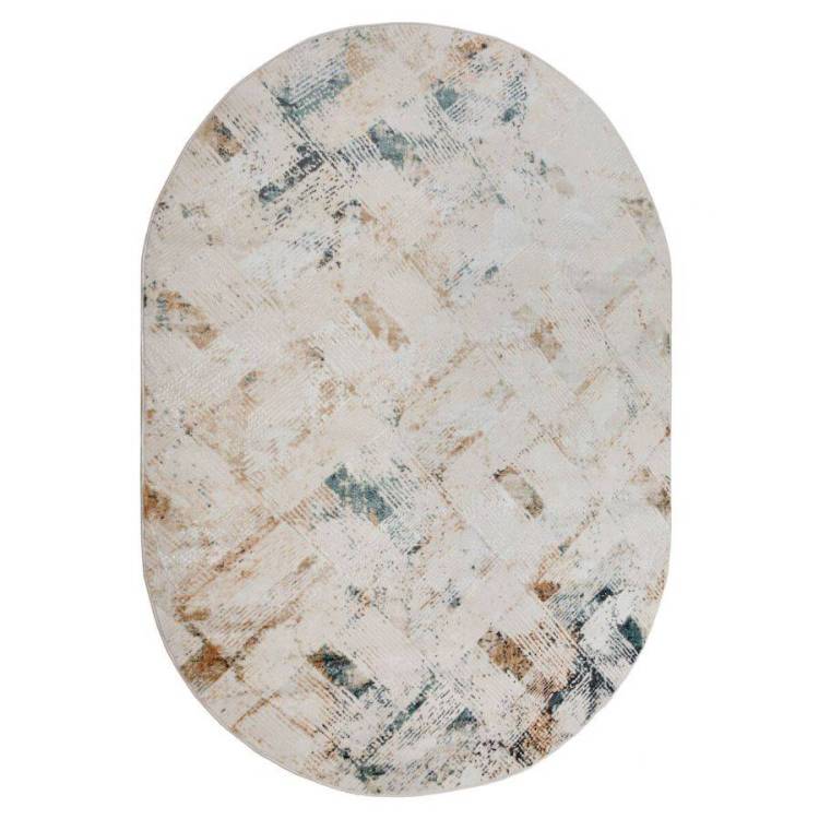 Турецкий ковер Beverly A3743A Mint Green/Terra 0.8x1.5