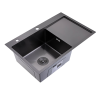Мойка кухонная Splenka S705.7850.09 графит, 78x50 фото 2