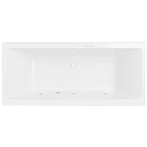 Акриловая ванна Excellent Pryzmat Slim 170x75 WAEX.PRY17S.SOFT.WH с гидромассажем, 