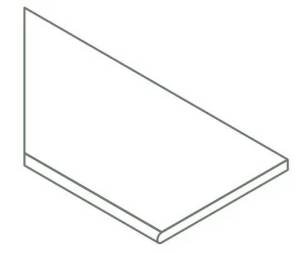 Ступень Italon Магма X2 620090001370 Минерал закругленный левый 30x60