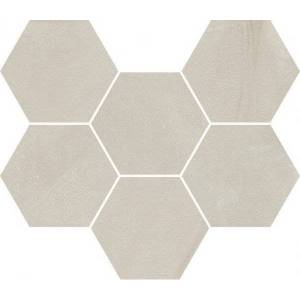 Мозаика Italon Continuum 620110000187 Pure Mosaico Hexagon 25x29