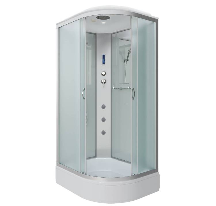 Душевая кабина Niagara Classic NG-33394-14LF (1300x900x2150) средний поддон (26см)