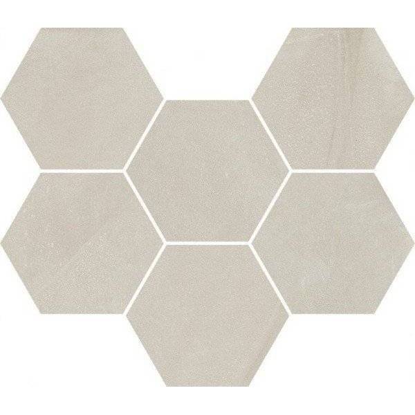 Мозаика Italon Continuum 620110000187 Pure Mosaico Hexagon 25x29