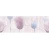 Вставка Cersanit Lila LL2U071DT Цветы Розовый 25x75