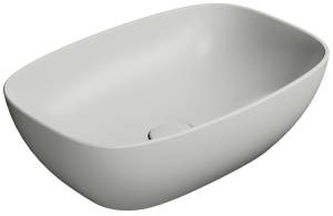 Раковина GSI Nubes 978417 серый матовый, 50x35