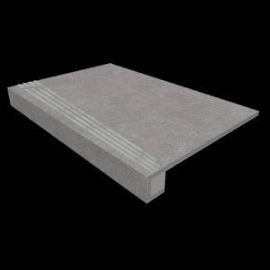Ступень Estima Luna 36834 Серый 33x120 + Подступенок (14.5x120)