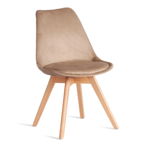 Стул Tetchair Tulip Soft (mod. 053V) 21124 Бежевый (HLR 12)/натуральный 4шт.