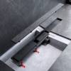 Душевой лоток Am.Pm PrimeFlow W02SC-U11-080-04BM универсальный затвор Tile 80см, черный матовый фото 15