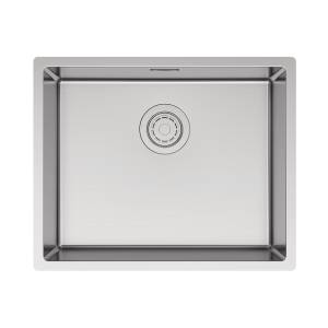 Мойка кухонная Paulmark Lassan 54 Uni LA54-BS Брашированная Сталь, 54x44