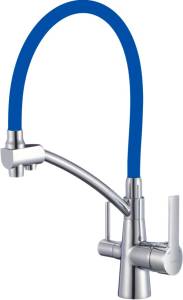 Смеситель для кухни Savol S-L1805-05 с гибким изливом