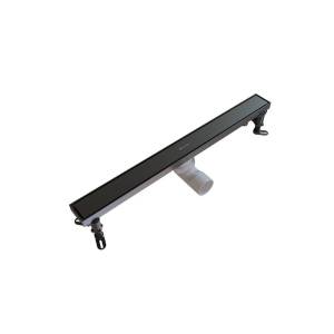 Душевой трап Knotlor Земля SDRW0600GM вороненая сталь, 60 см