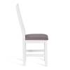Стул Tetchair Crossman 21626 white/велюр темно-серый фото 2