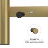 Полотенцесушитель электрический Lemark Сибирь LM17505GL золотой матовый, 5 крючков, 100x50 фото 4