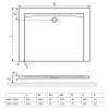 Поддон EXCELLENT Forma 90x120 (белый) фото 5