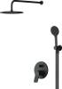 Душевой комплект AM.PM X-Joy FB85A1RH22 С ВНУТРЕННЕЙ ЧАСТЬЮ, для душа, чёрный фото 3