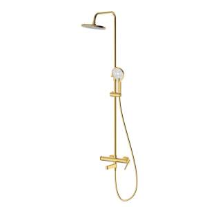 Душевая стойка DQ Bonn DA1703707 золото матовое