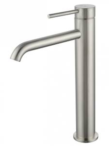 Смеситель для раковины Wonzon & Woghand Stick WW-88239017-BN высокий, брашированный никель