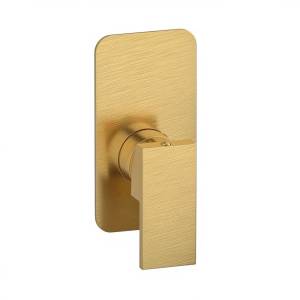 Смеситель для душа Remer Absolute AU30KBBG брашированное золото