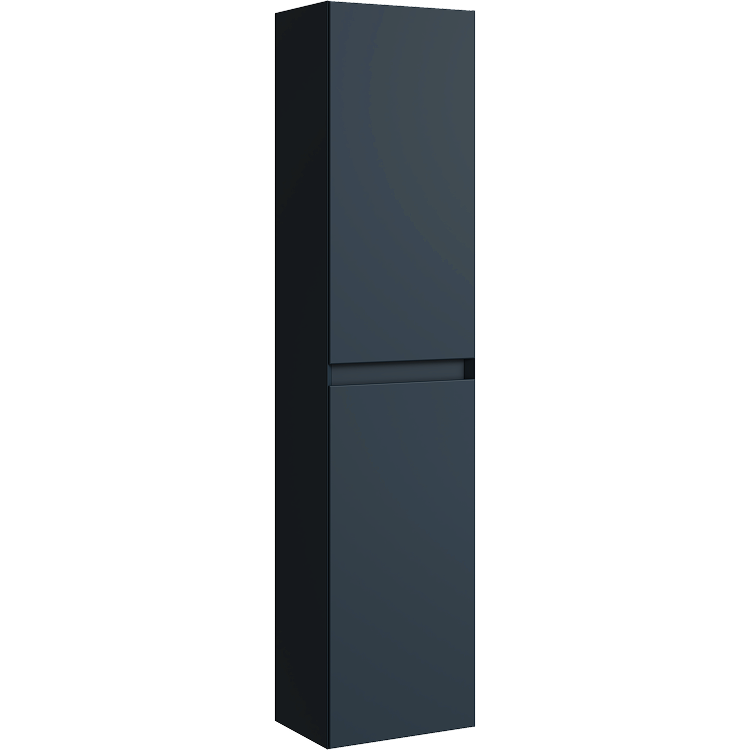 Шкаф-пенал Aqwella Geometria GE0535GRM серый, 35x150