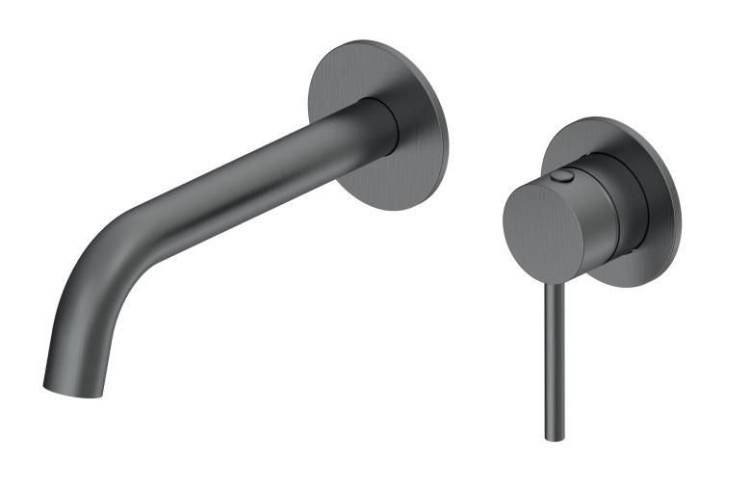 Смеситель для раковины Oliveeka Y OL-88869017-BGM с внутренней частью, оружейный металл