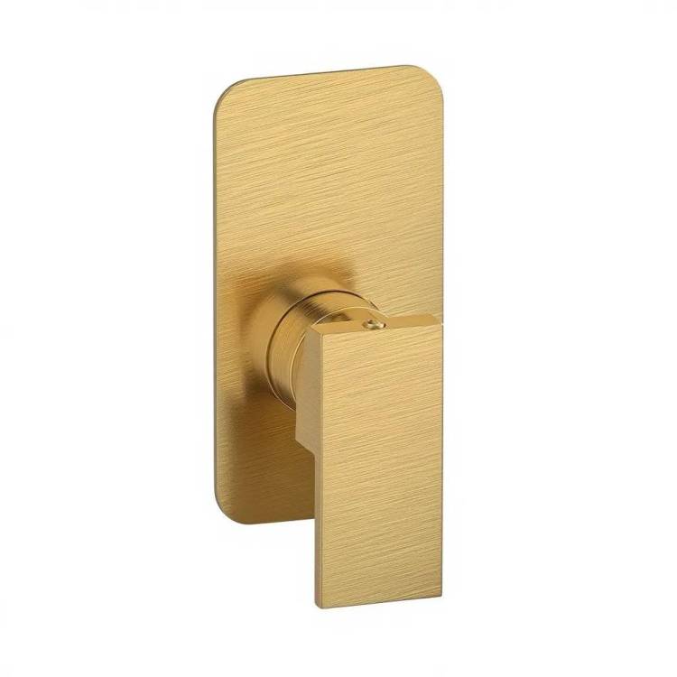 Смеситель для душа Remer Absolute AU30KBBG брашированное золото