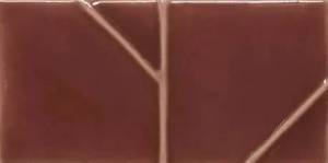 Декор WOW Yoko 134629 Origami Bordo Gloss 6.25x12.5