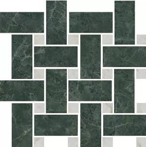 Мозаика Kerama Marazzi Серенада T038/SG6542 мозаичный зеленый лаппатированный 32x32