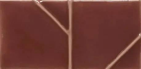 Декор WOW Yoko 134629 Origami Bordo Gloss 6.25x12.5