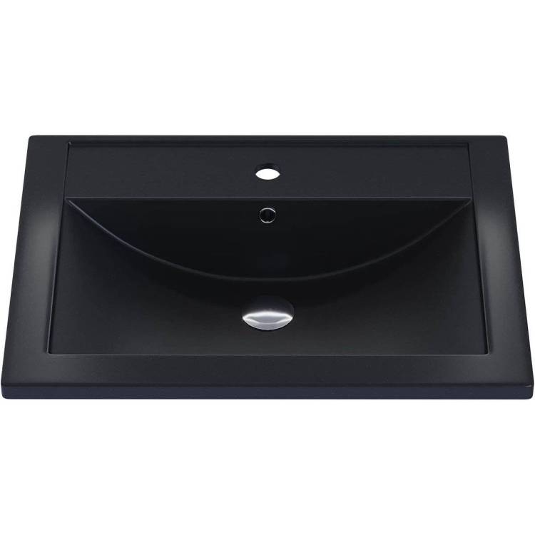 Раковина Uperwood Foster Quartz 291030054 60 см, космос, черная матовая