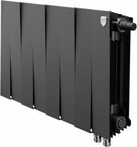 Радиатор биметаллический Royal Thermo Piano Forte 300 VDR noir sable, 8 секций