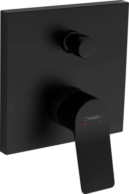 Смеситель для ванны с душем Hansgrohe Vivenis 75415670 матовый черный