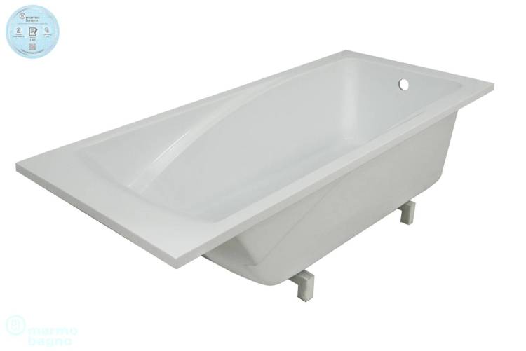 Ванна из искусственного камня Marmo Bagno София 170x80