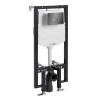 Система инсталляции для унитазов Wasserkraft Vils 56TLT.010.ME.PB02 клавиша черный глянцевый