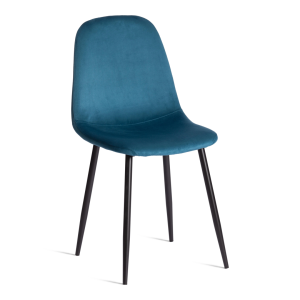 Стул Tetchair Breeze (mod. 4724) 24672 dark turquoise HLR62, черный