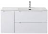 Тумба с раковиной BelBagno Etna 100 ETNA-1000-2C-1A-SO-BL-R bianco lucido правая
