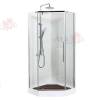 Душевой уголок AvaCan PC100 профиль хром, стекло прозрачное, 100x100x195 фото 3