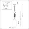 Подвесной светильник Odeon Light Exclusive Candy 4861/1A фото 6