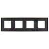 Рамка 4-постовая IEK Skandy SK-M42-M-K30 шоколад фото 3