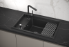 Мойка кухонная Granula Kitchen Space KS-7305 черный фото 3