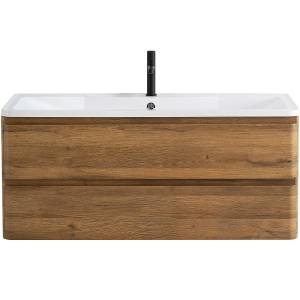 Тумба под раковину Belbagno Albano ALBANO-1200-2C-SO-RR 120x45x50 Rovere Rustico подвесная с двумя выкатными ящиками